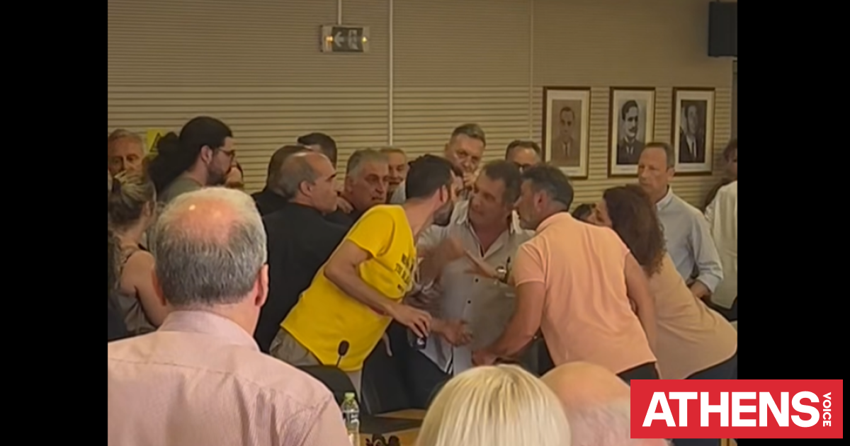 Χαμός στο Δημοτικό Συμβούλιο της Ηλιούπολης: Πιάστηκαν στα χ