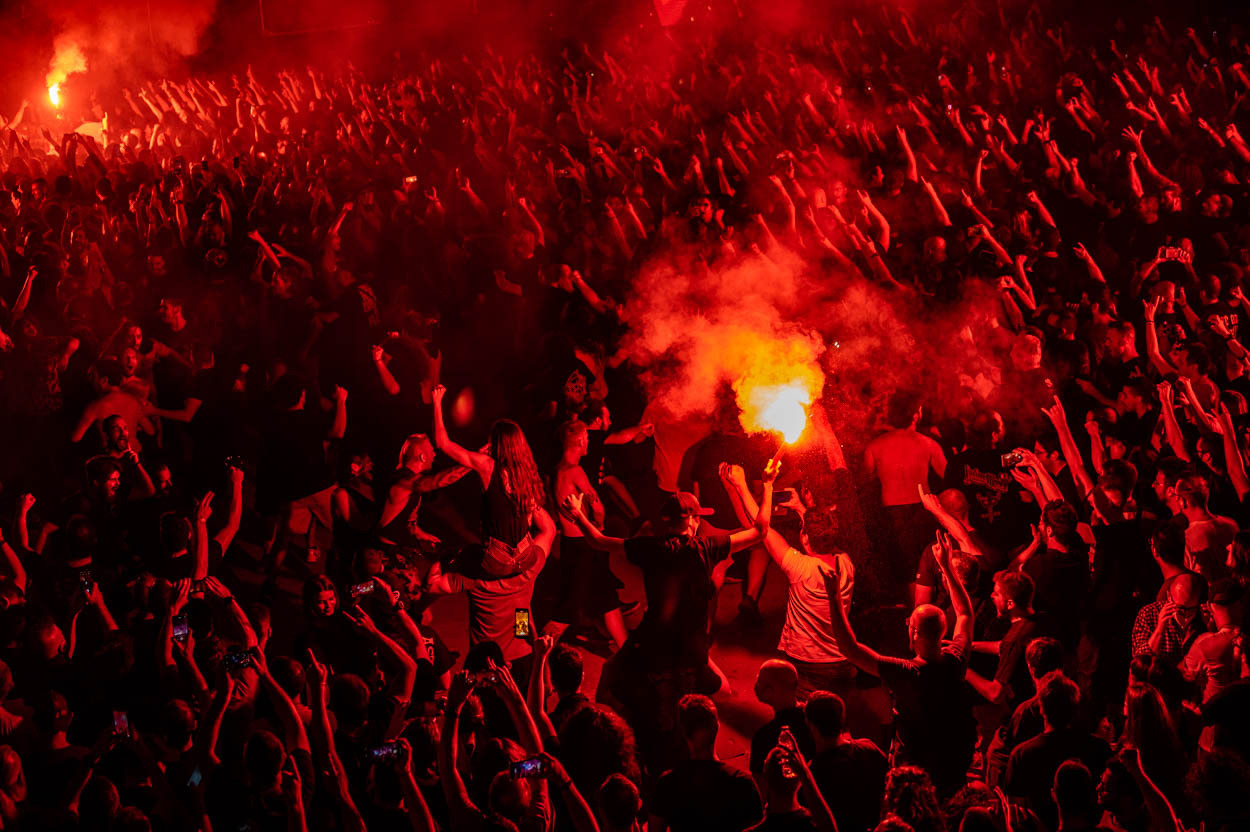 Φωτορεπορτάζ από την εμφάνιση των Judas Priest, Cradle Of Filth, The Dead Daisies και Black Soul Horde στο φεστιβάλ Release Athens 2022, στην Πλατεία Νερού.