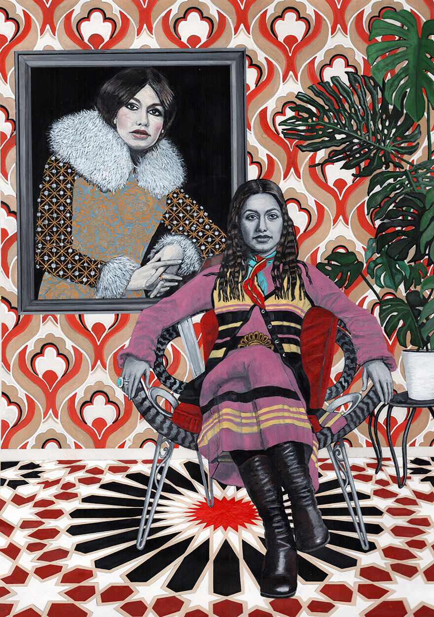 The Love Addict (Portrait of Googoosh), 2019