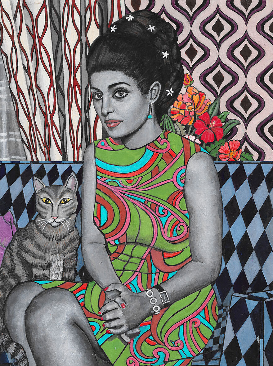 Only the Sound Remains (Portrait of Ramesh), 2021. © Soheila Sokhanvari