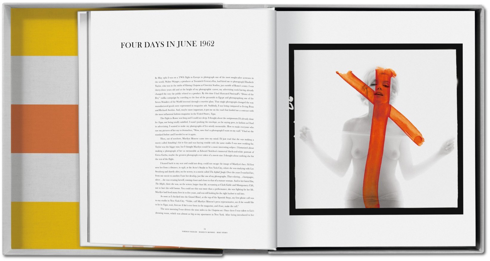 Το συλλεκτικό λεύκωμα της TASCHEN για τη Marilyn Monroe με τις σπάνιες φωτογραφίες του Bern Stern και τα κείμενα του βραβευμένου συγγραφέα και δημοσιογράφου Norman Mailer.