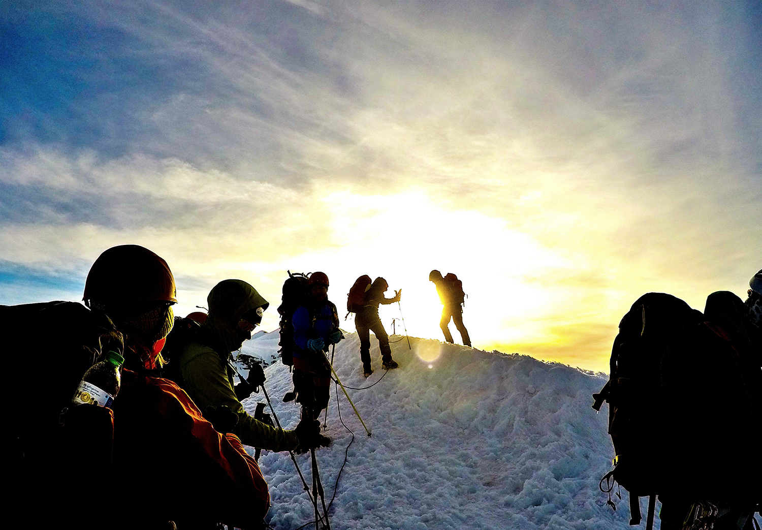 Ανάβαση στις χιονισμένες κορυφές του Ολύμπου