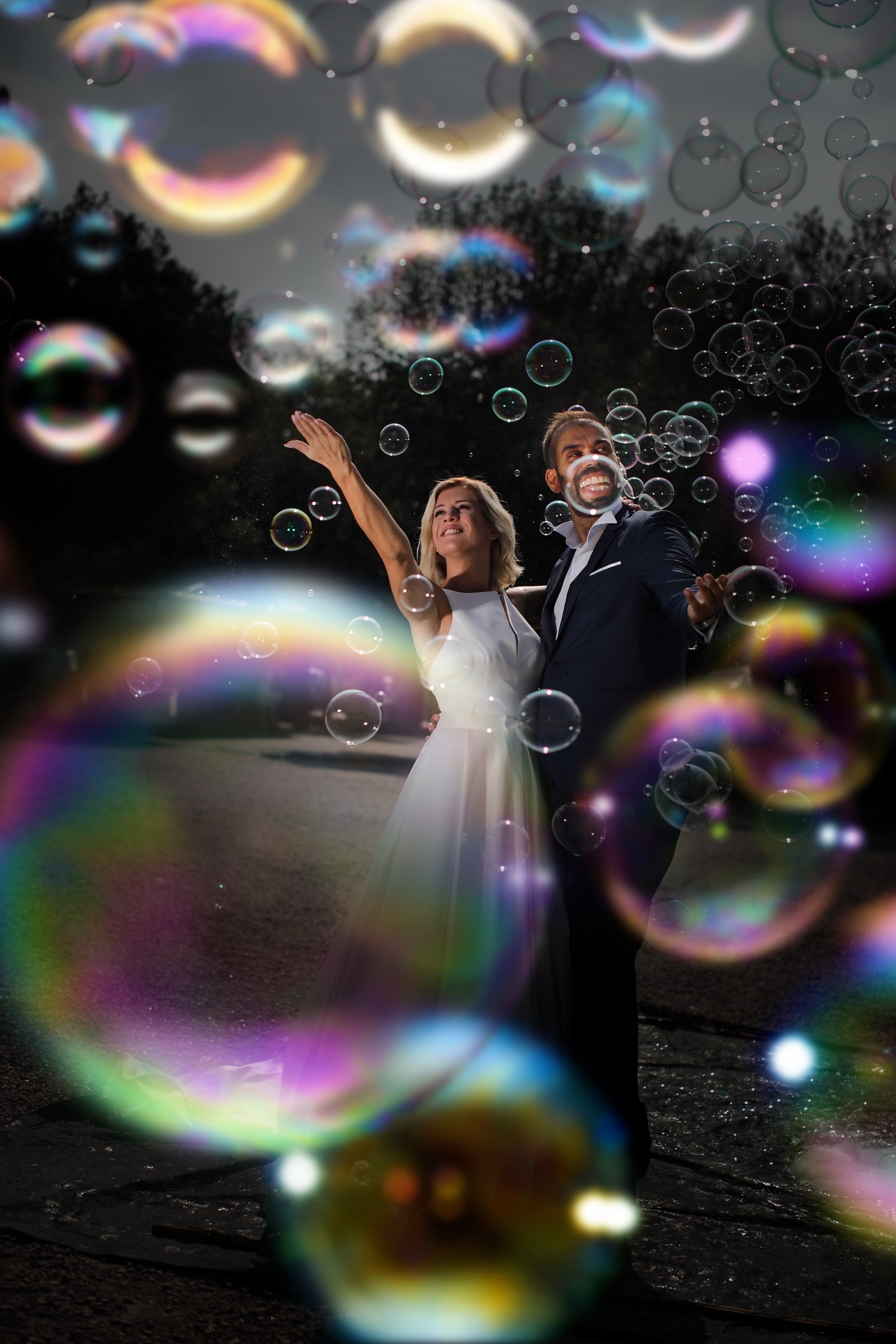 Αστεία φωτογράφιση γάμου