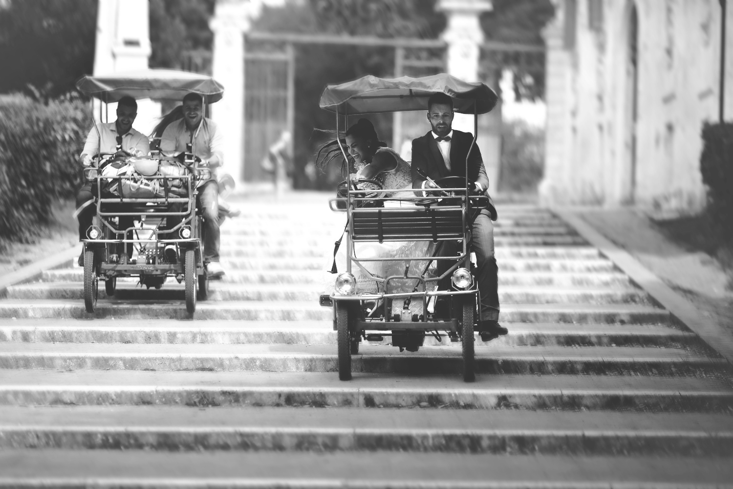 Αστεία φωτογράφιση γάμου