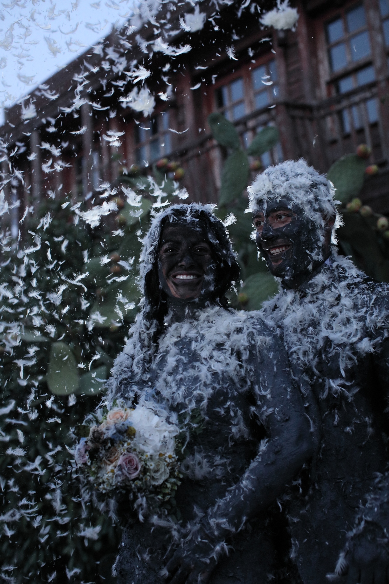 Αστεία φωτογράφιση γάμου