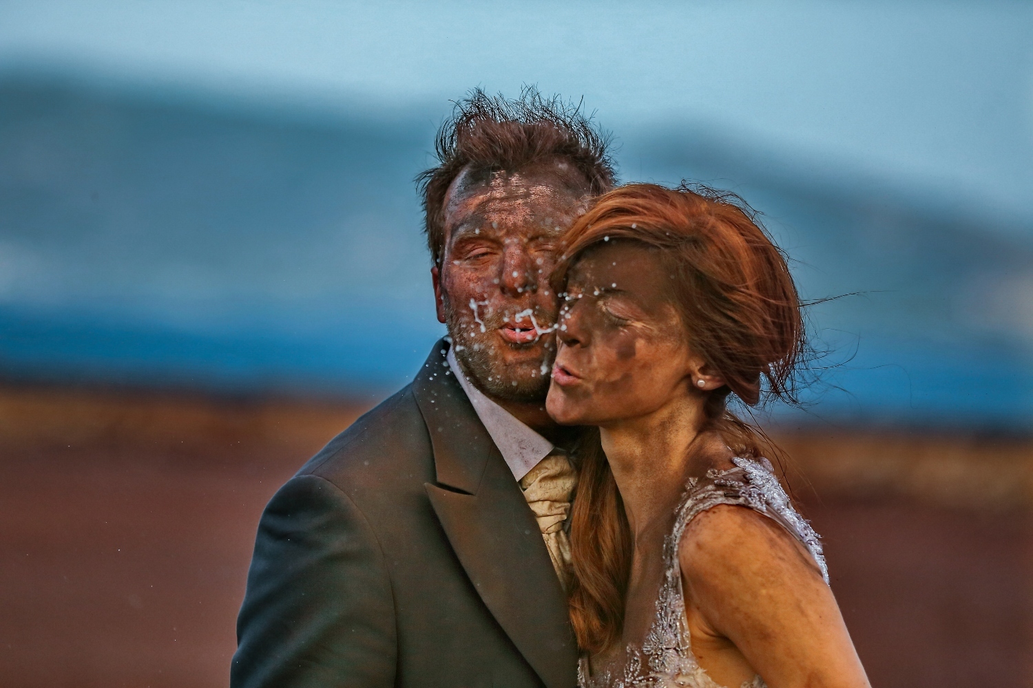 Αστεία φωτογράφιση γάμου