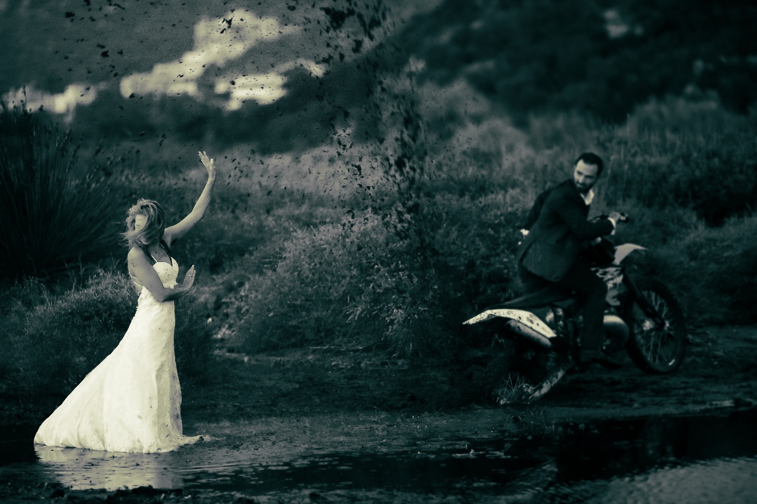 Αστεία φωτογράφιση γάμου