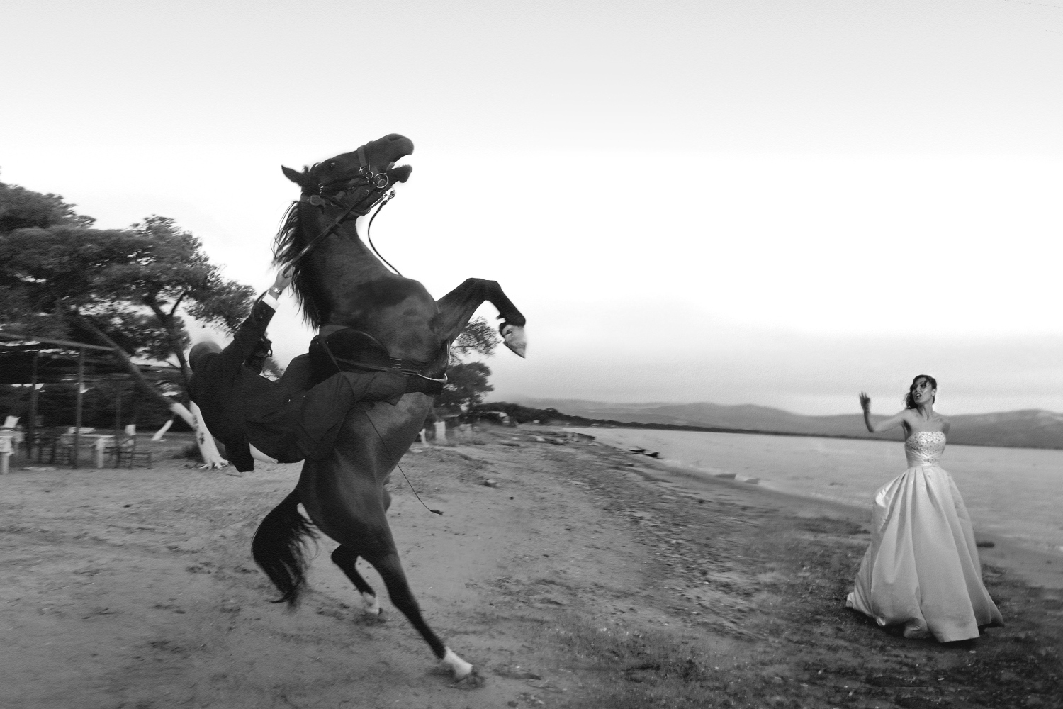 Αστεία φωτογράφιση γάμου