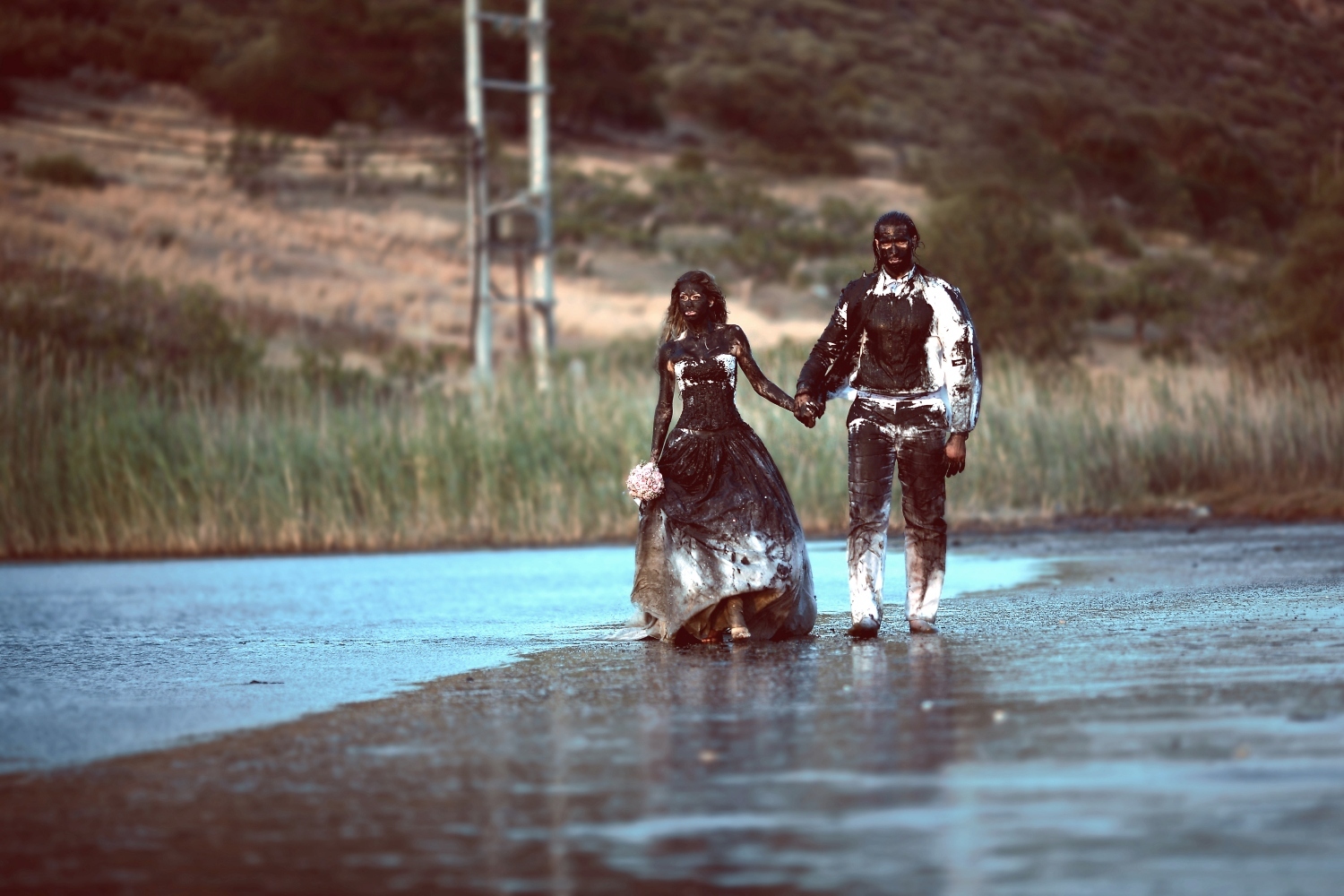 Αστεία φωτογράφιση γάμου