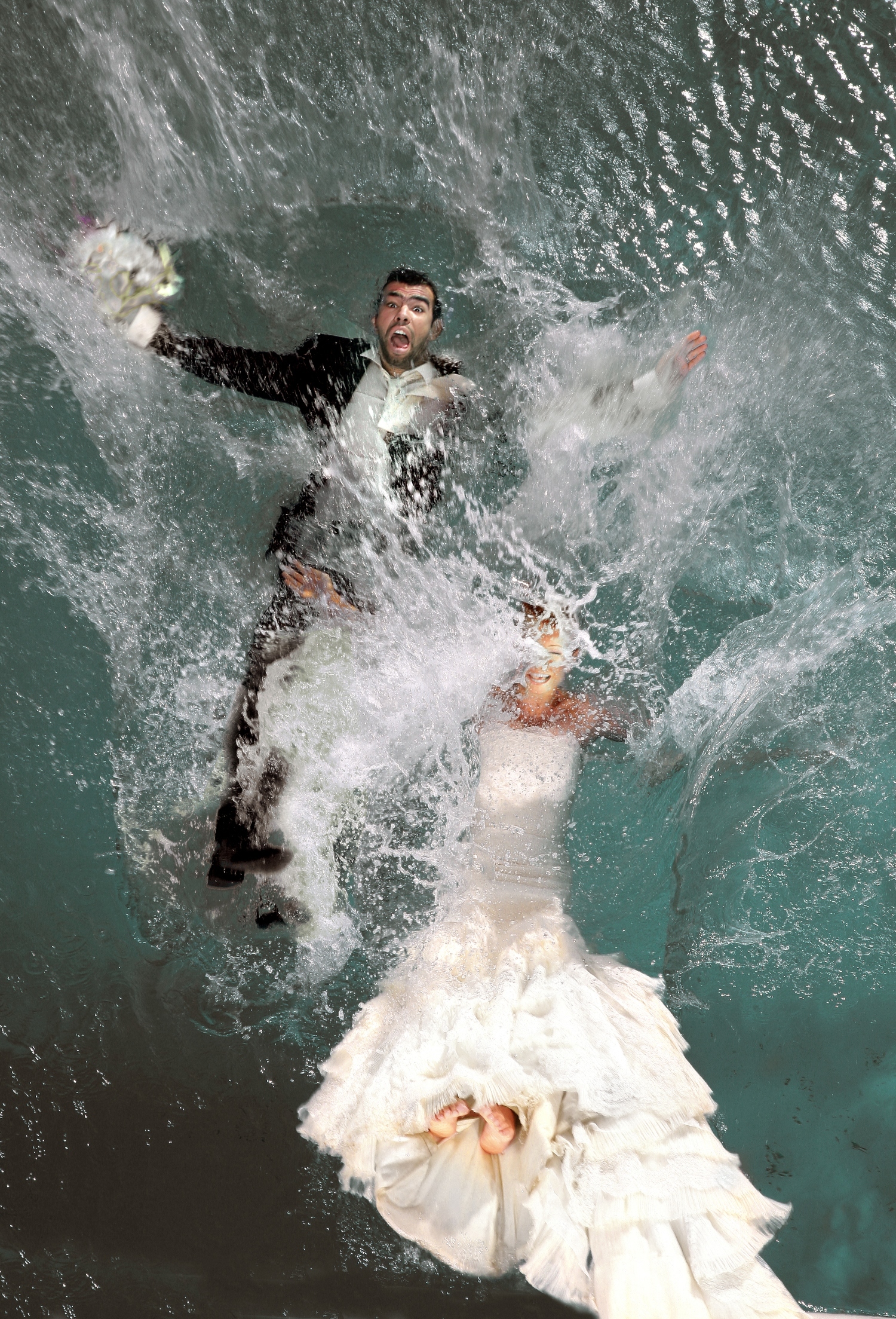 Αστεία φωτογράφιση γάμου