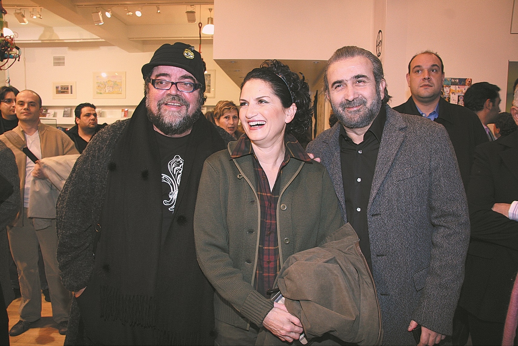 H έκθεση της Athens Voice στο Μουσείο Μπενάκη το 2008