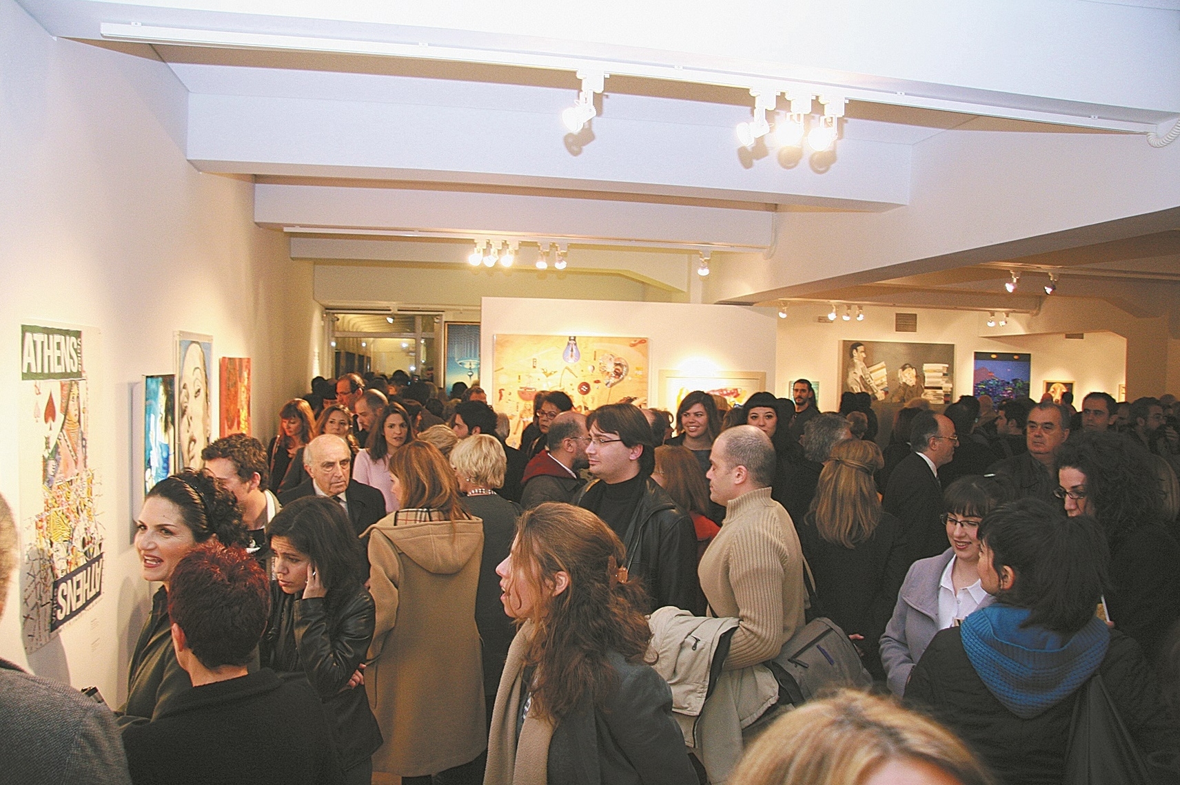 H έκθεση της Athens Voice στο Μουσείο Μπενάκη το 2008