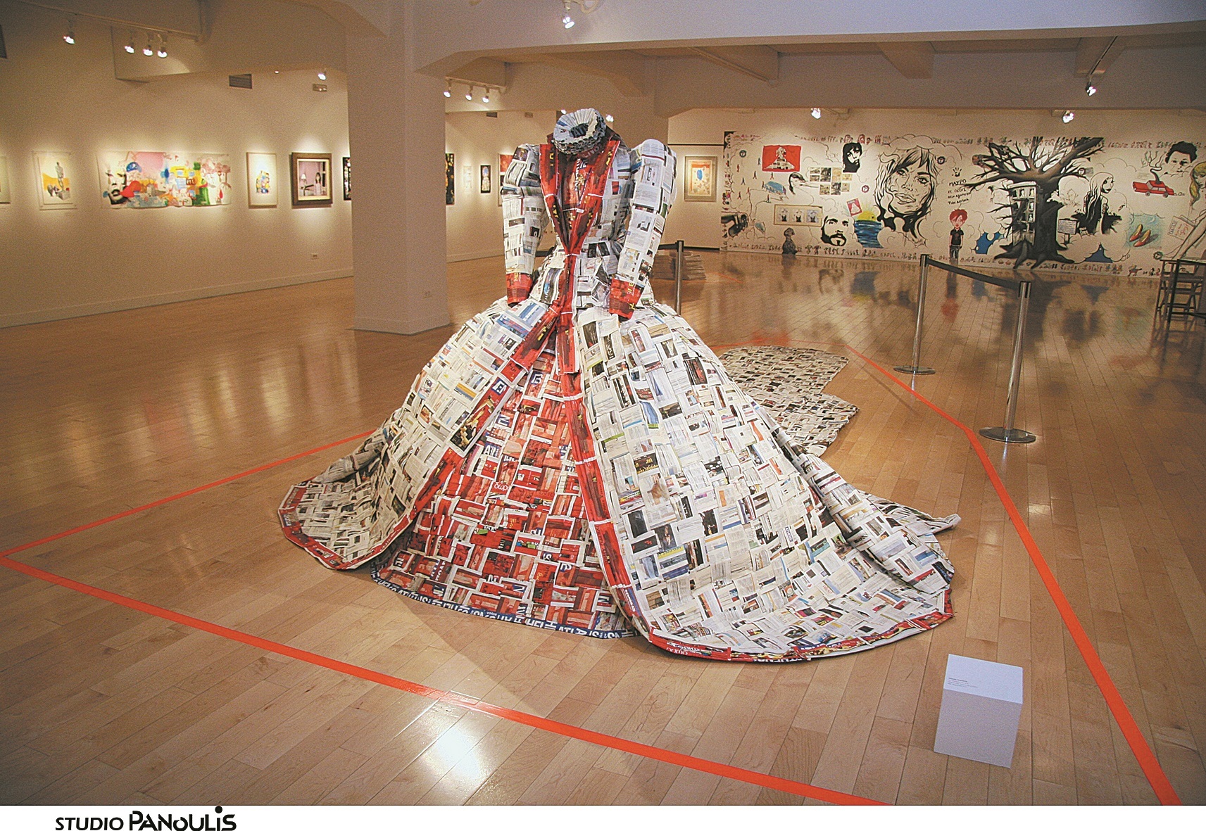 H έκθεση της Athens Voice στο Μουσείο Μπενάκη το 2008