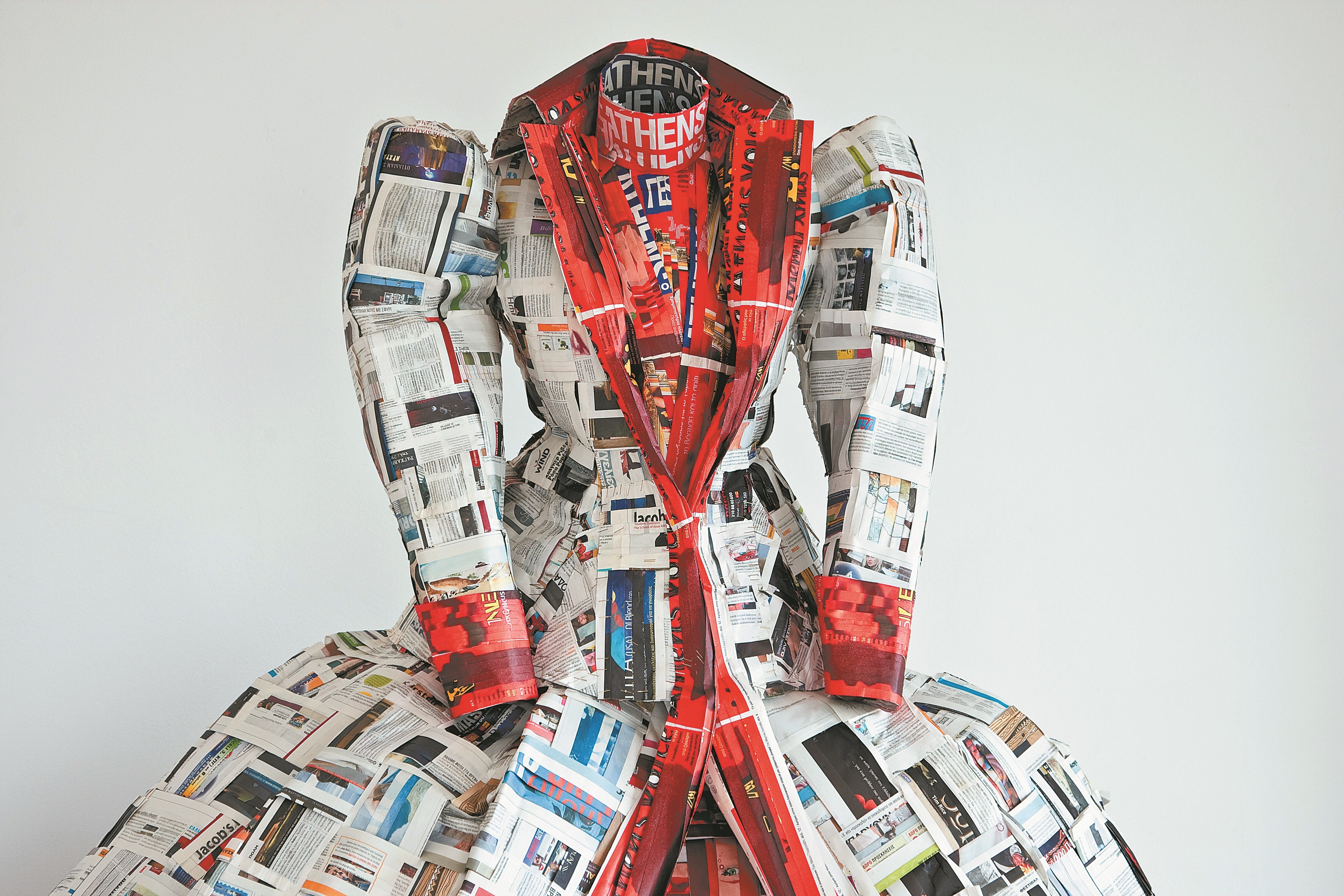 H έκθεση της Athens Voice στο Μουσείο Μπενάκη το 2008