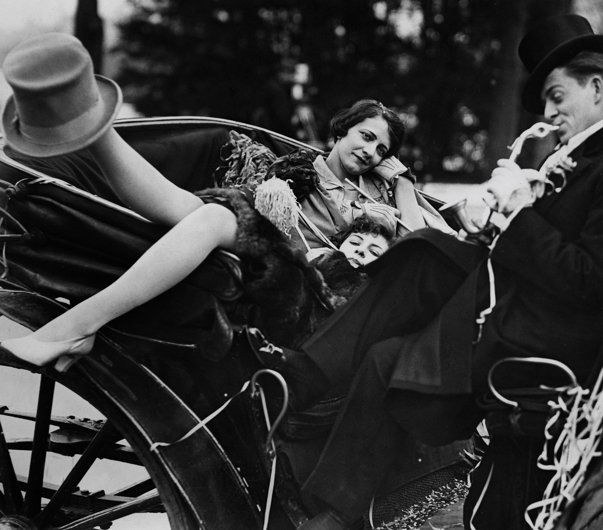 Πρωτοχρονιά 1929, επιστροφή από το πάρτι, Γερμανία