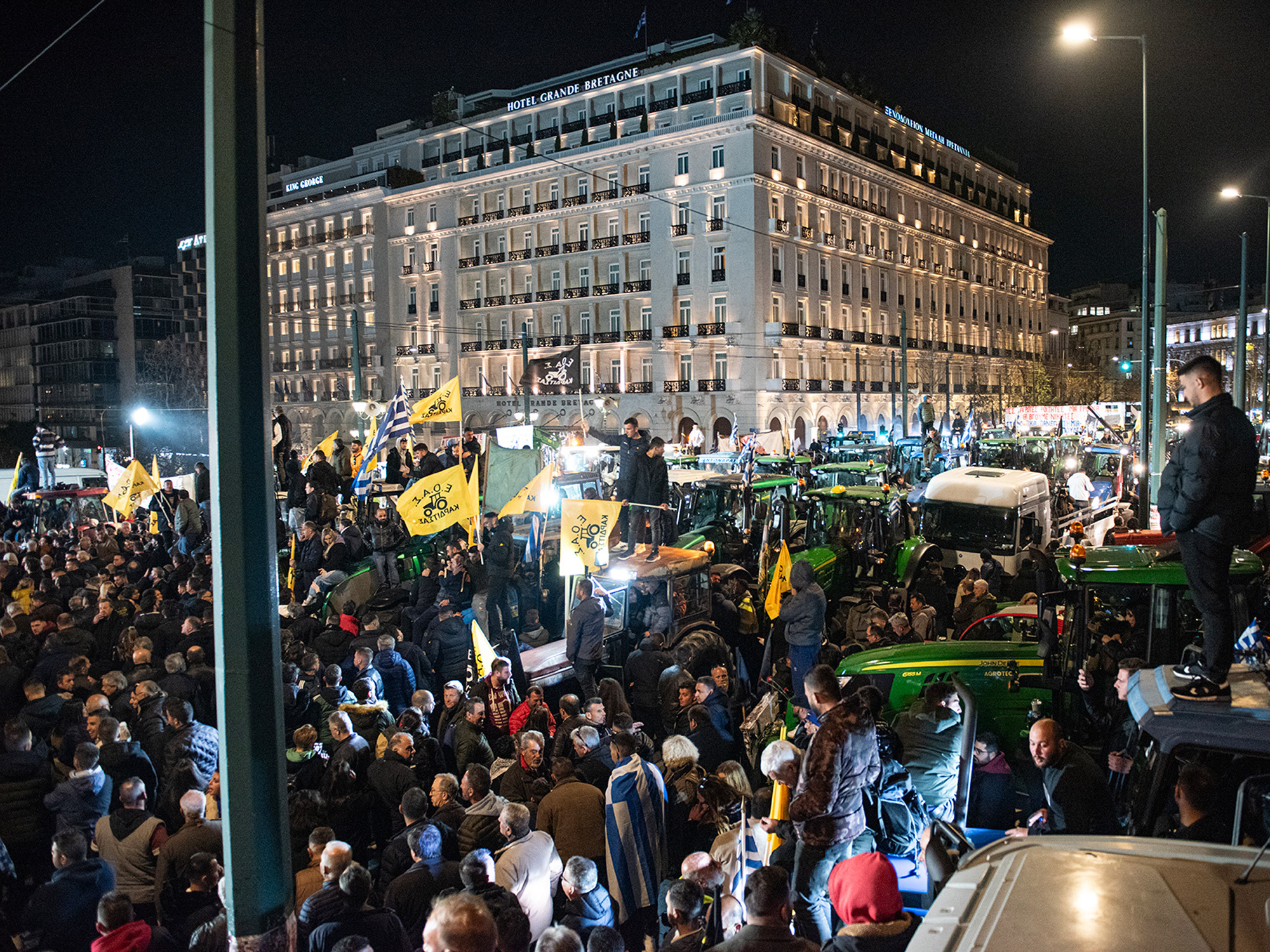 Όταν η πλατεία Συντάγματος γέμισε με τρακτέρ
