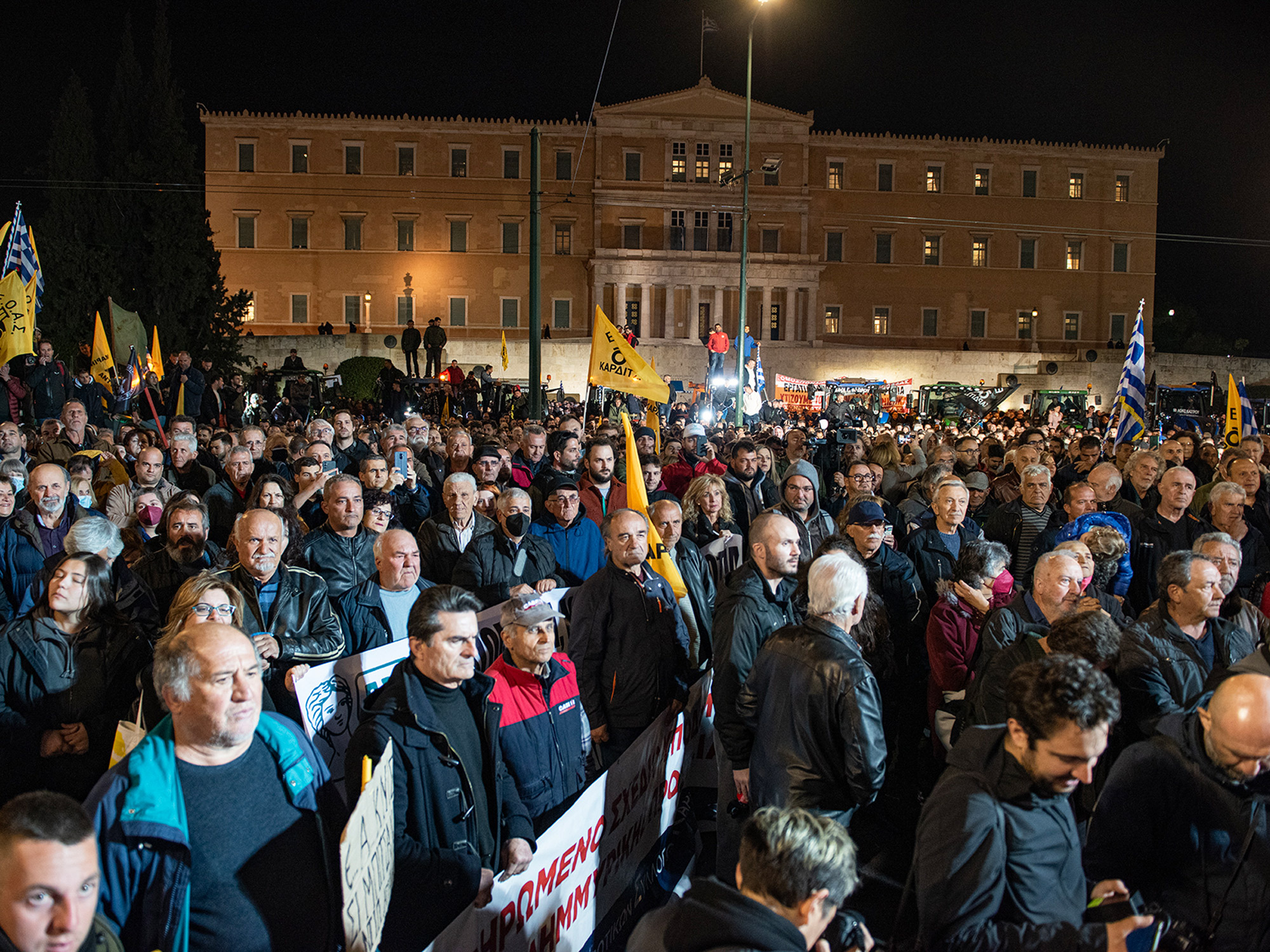 Όταν η πλατεία Συντάγματος γέμισε με τρακτέρ