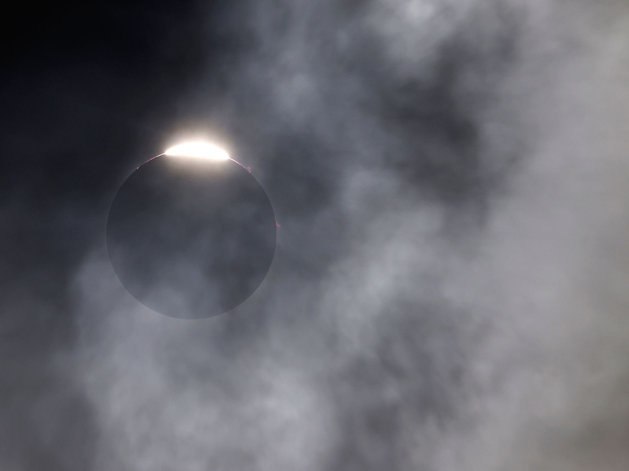 Η ολική έκλειψη  έγινε ορατή από εκατομμύρια ανθρώπους σε περιοχές της βόρειας Αμερικής, του Μεξικού και του Καναδά.