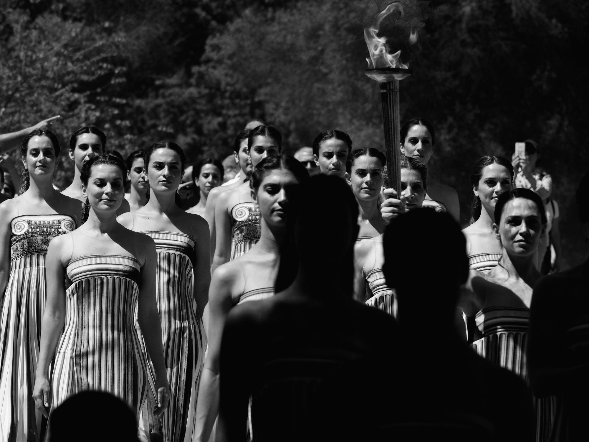 Η Επίσημη Πρόβα της Τελετής Αφής της Ολυμπιακής Φλόγας