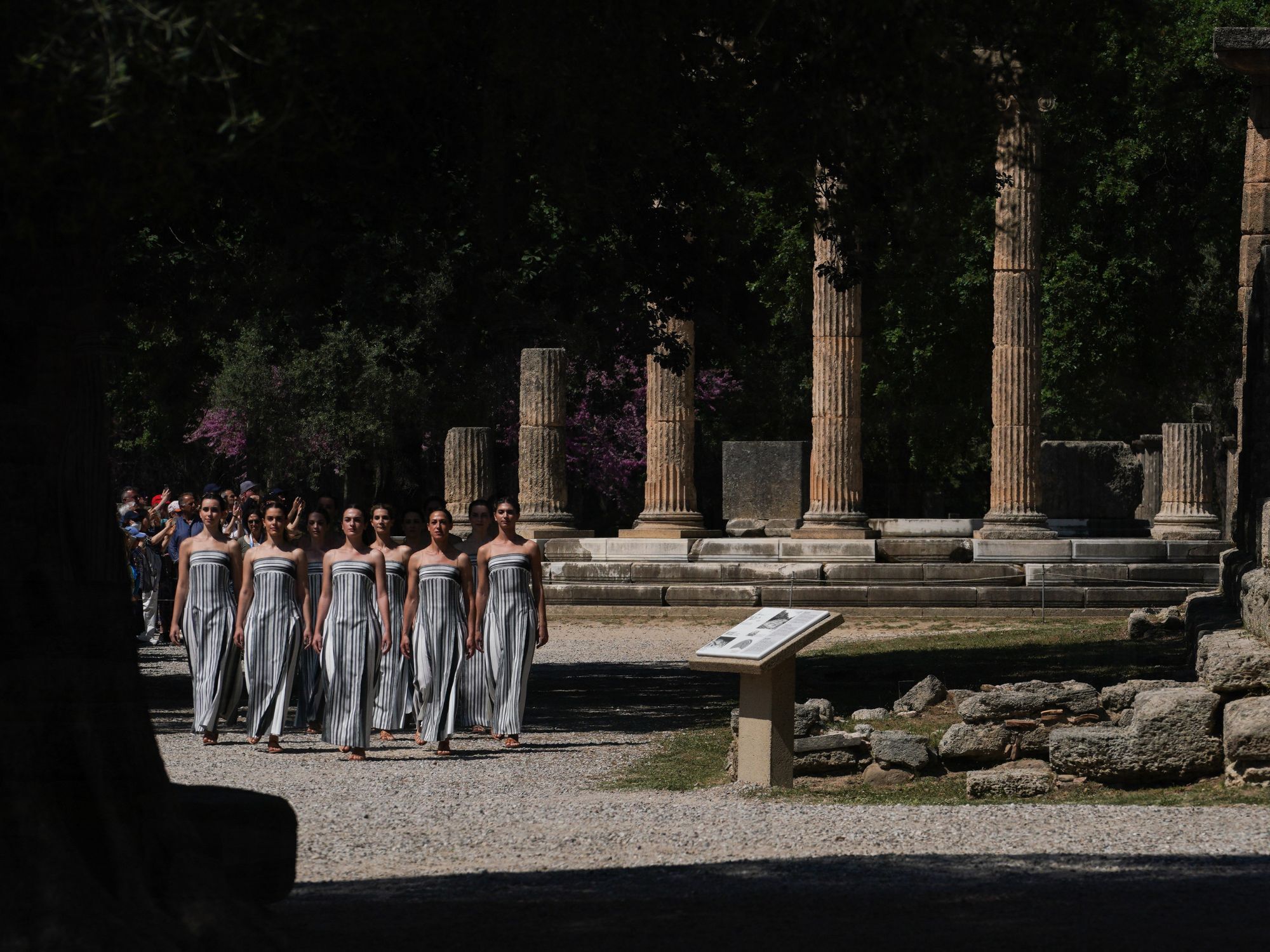 Η Επίσημη Πρόβα της Τελετής Αφής της Ολυμπιακής Φλόγας