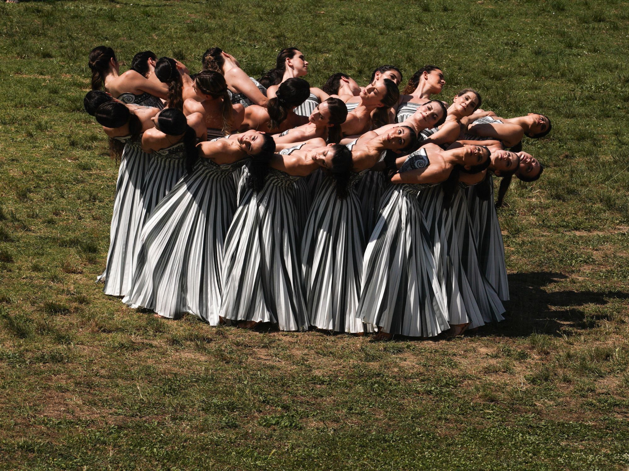 Η Επίσημη Πρόβα της Τελετής Αφής της Ολυμπιακής Φλόγας