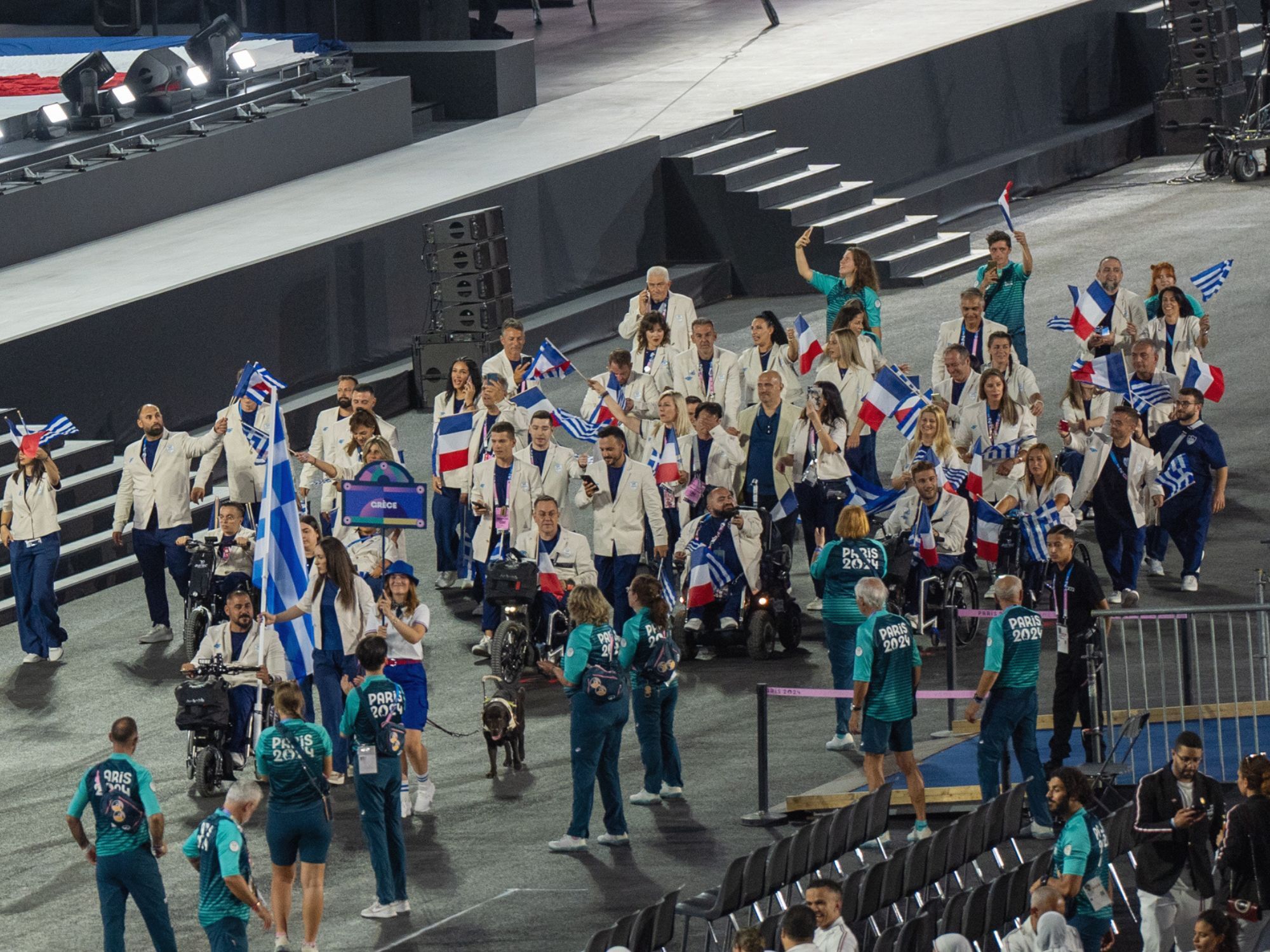 Η Ελλάδα στη φαντασμαγορική τελετή έναρξης των Παραολυμπιακών Αγώνων στο Παρίσι