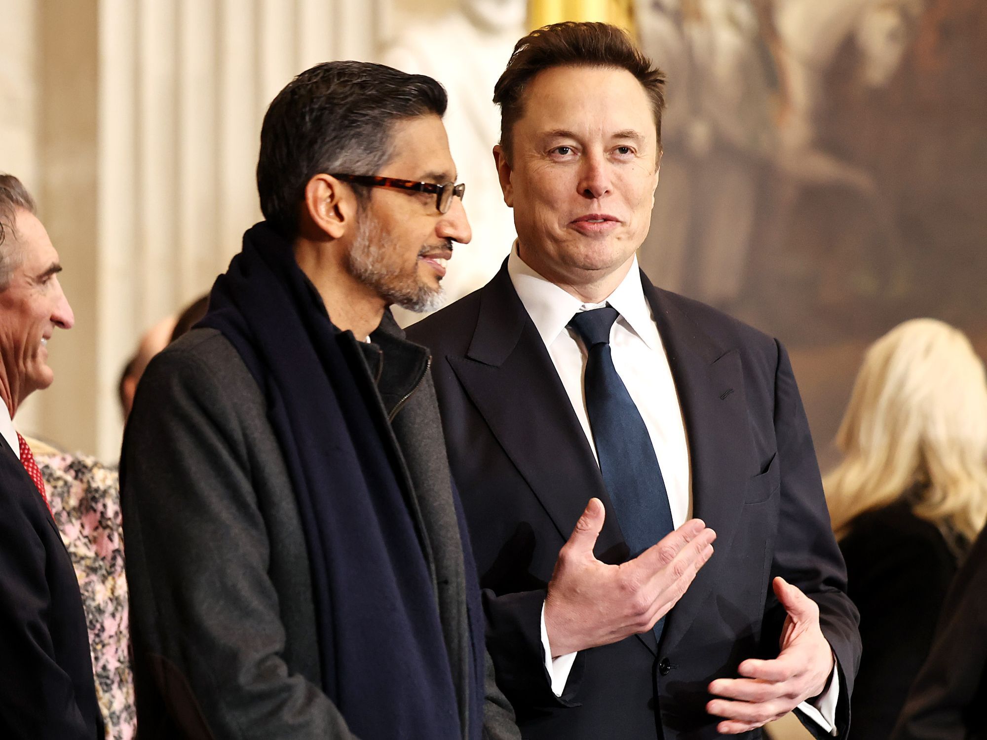  Τα βλέμματα βρίσκονταν διαρκώς πάνω στον Έλον Μασκ