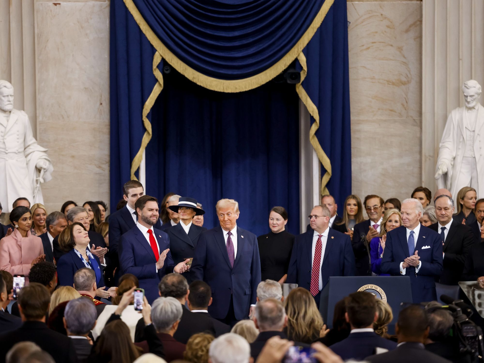 Ο Ντόναλντ Τραμπ είναι ο 47ος πρόεδρος των ΗΠΑ