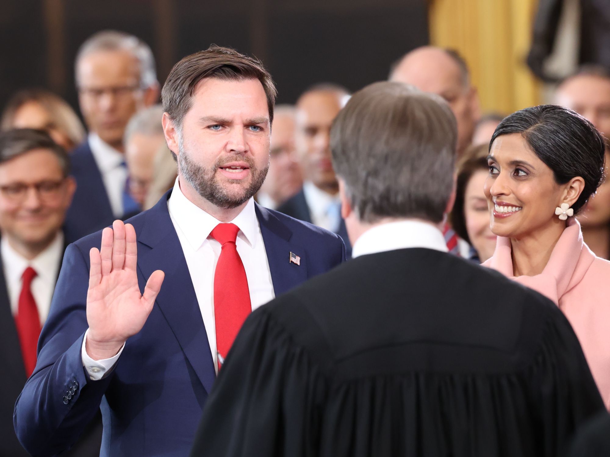 Ο Τζέι Ντι Βανς ορκίστηκε αντιπρόεδρος των ΗΠΑ