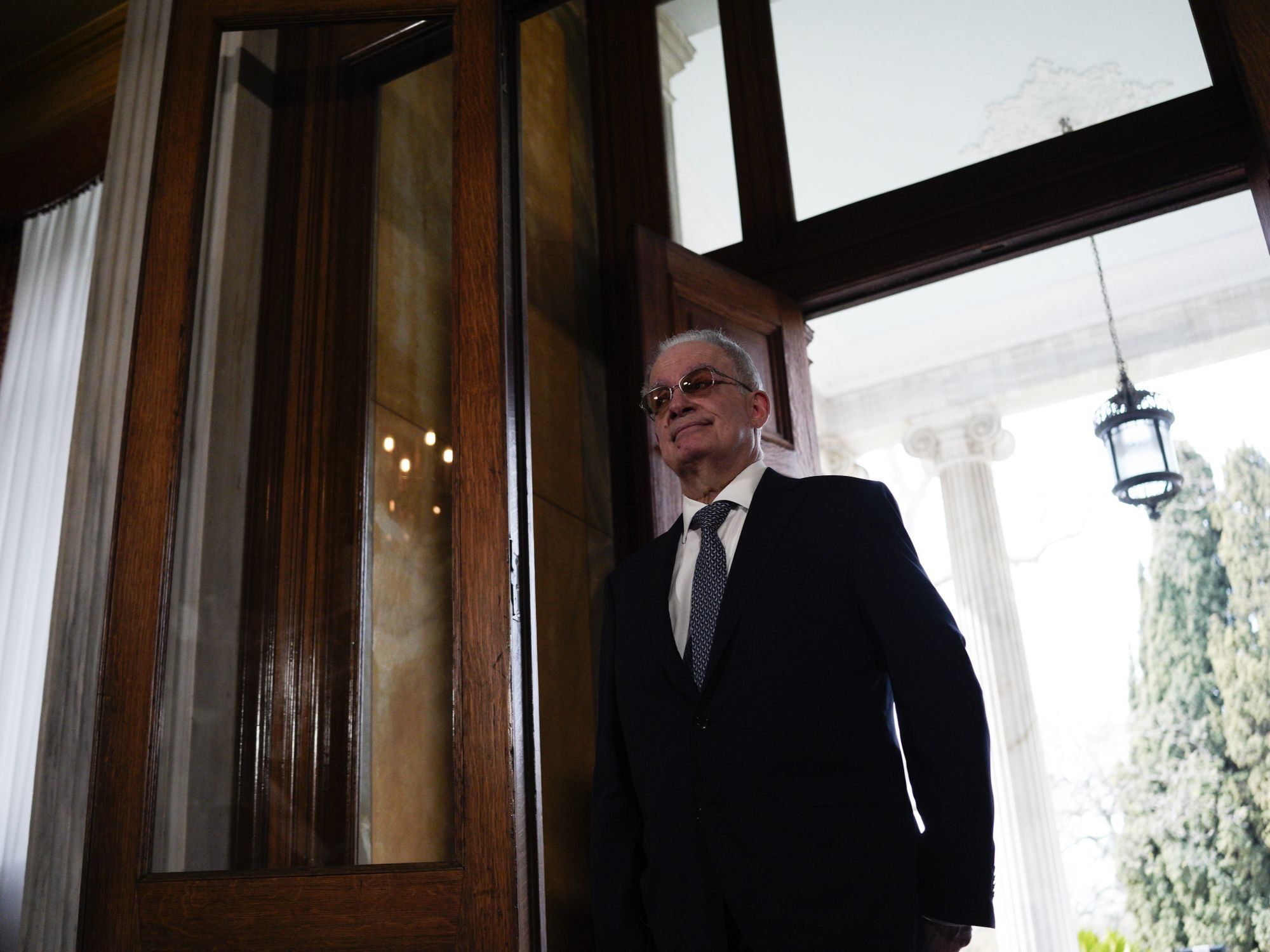 O κ. Τασούλας εισέρχεται στο Προεδρικό Μέγαρο