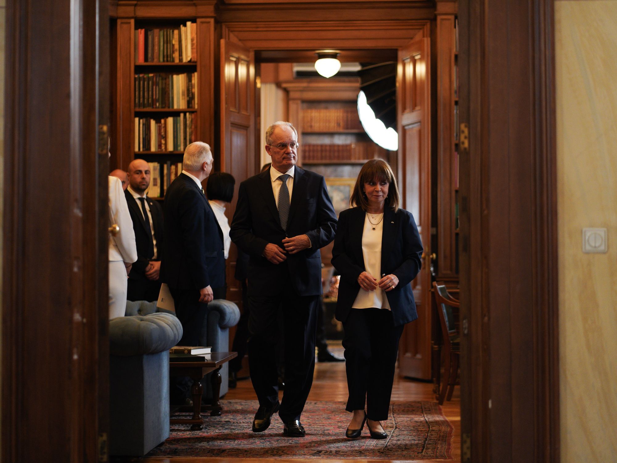 Κατερίνα Σακελλαροπούλου και Κωνσταντίνος Τασούλας