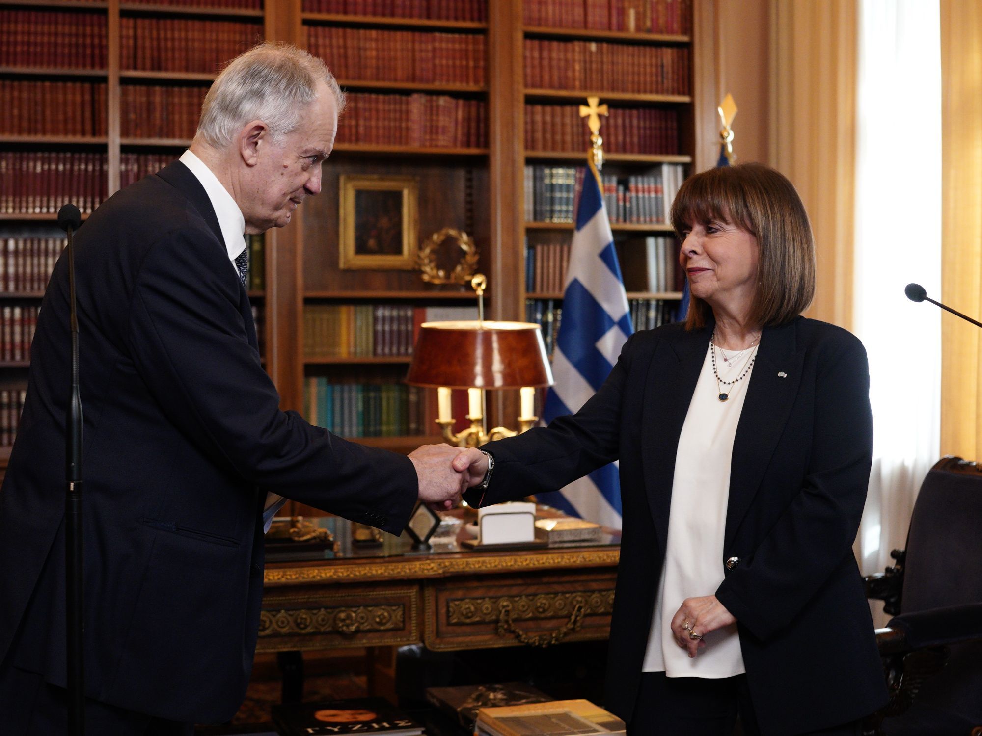 Κατερίνα Σακελλαροπούλου και Κωνσταντίνος Τασούλας