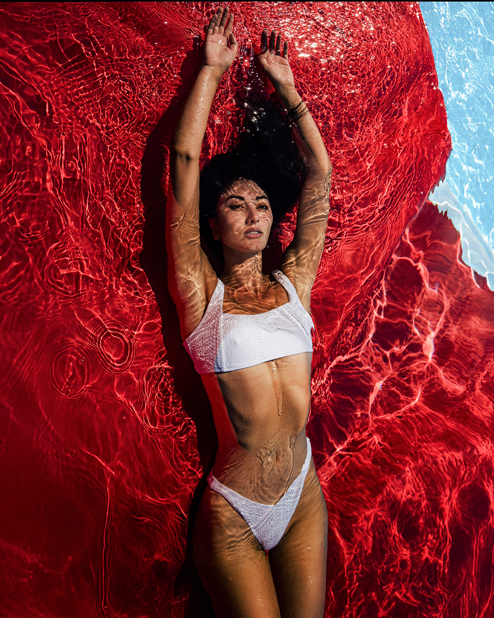 Όχι, δεν είναι campaign… Είναι μια Τρίτη με την Ευαγγελία Πλατανιώτη στο κολυμβητήριο της Γλυφάδας © Κοσμάς Κουμιανός 