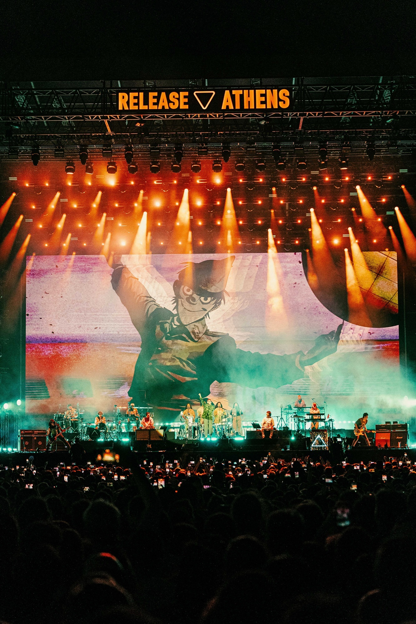 Release Athens x SNF Nostos 2026: Οι Gorillaz σφράγισαν το μεγαλύτερο sold-out του καλοκαιριού