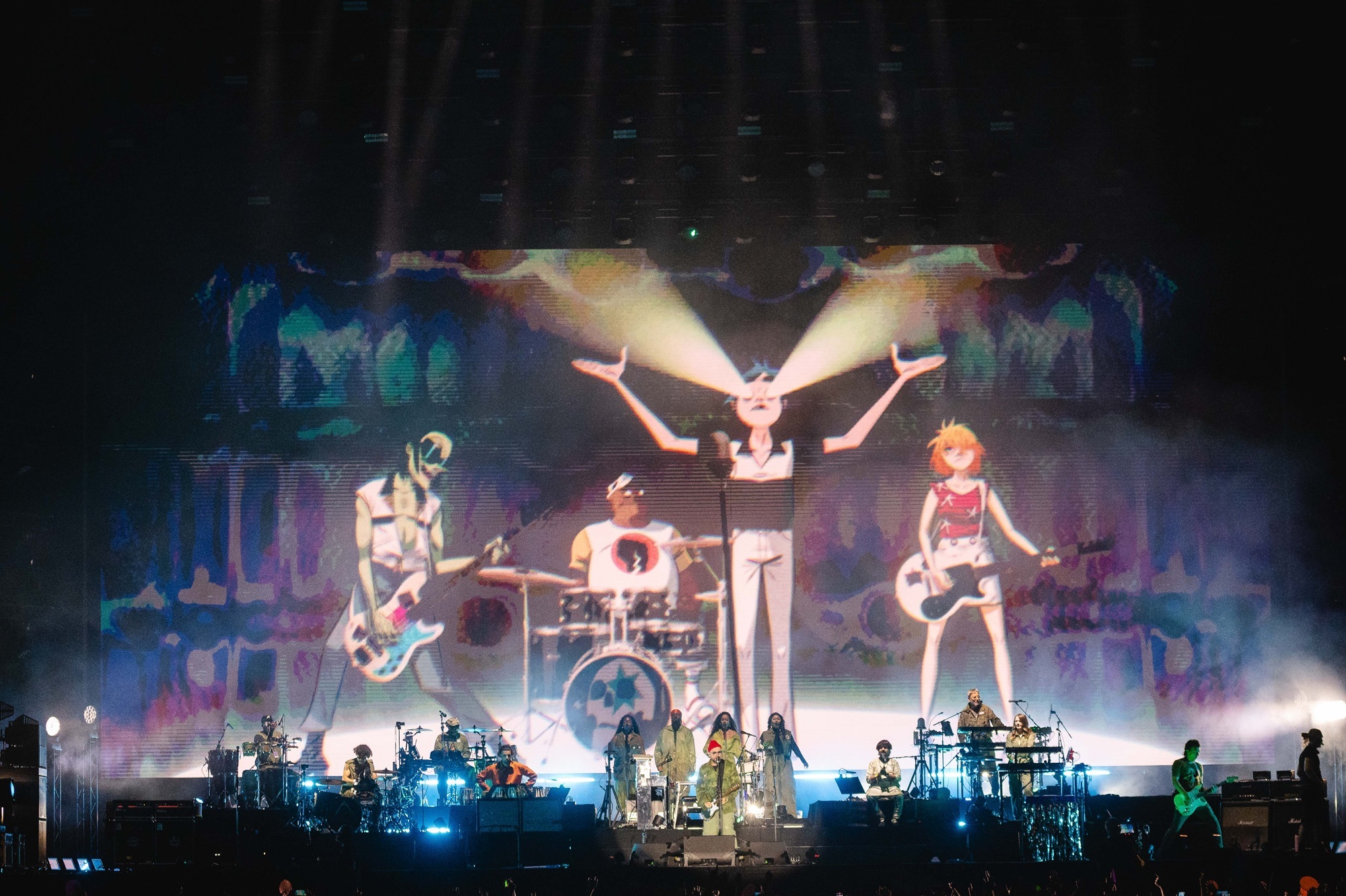 Release Athens x SNF Nostos 2026: Οι Gorillaz σφράγισαν το μεγαλύτερο sold-out του καλοκαιριού