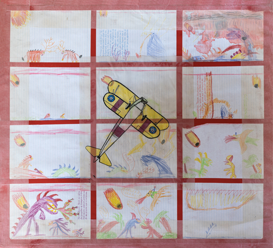 Γιούλικα Ψιμούλη, Κίτρινο αεροπλάνο