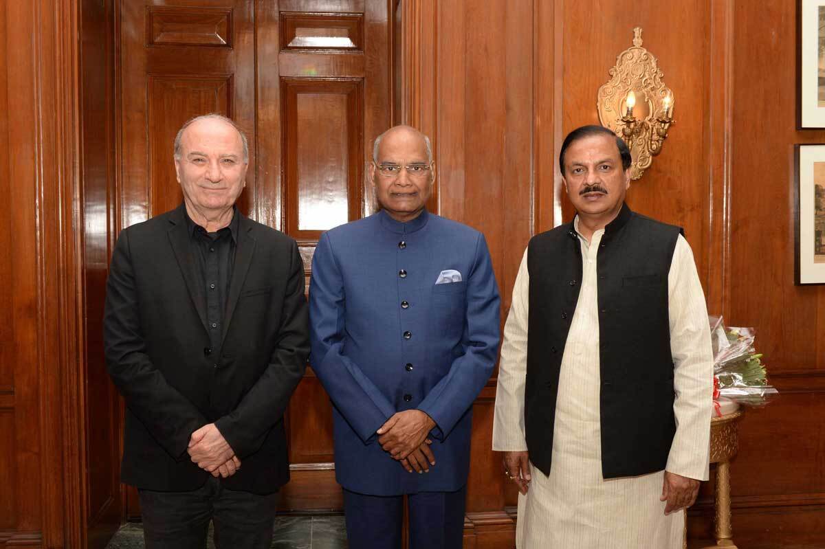 Θεόδωρος Τερζόπουλος, Sri Ram Nath Kovind