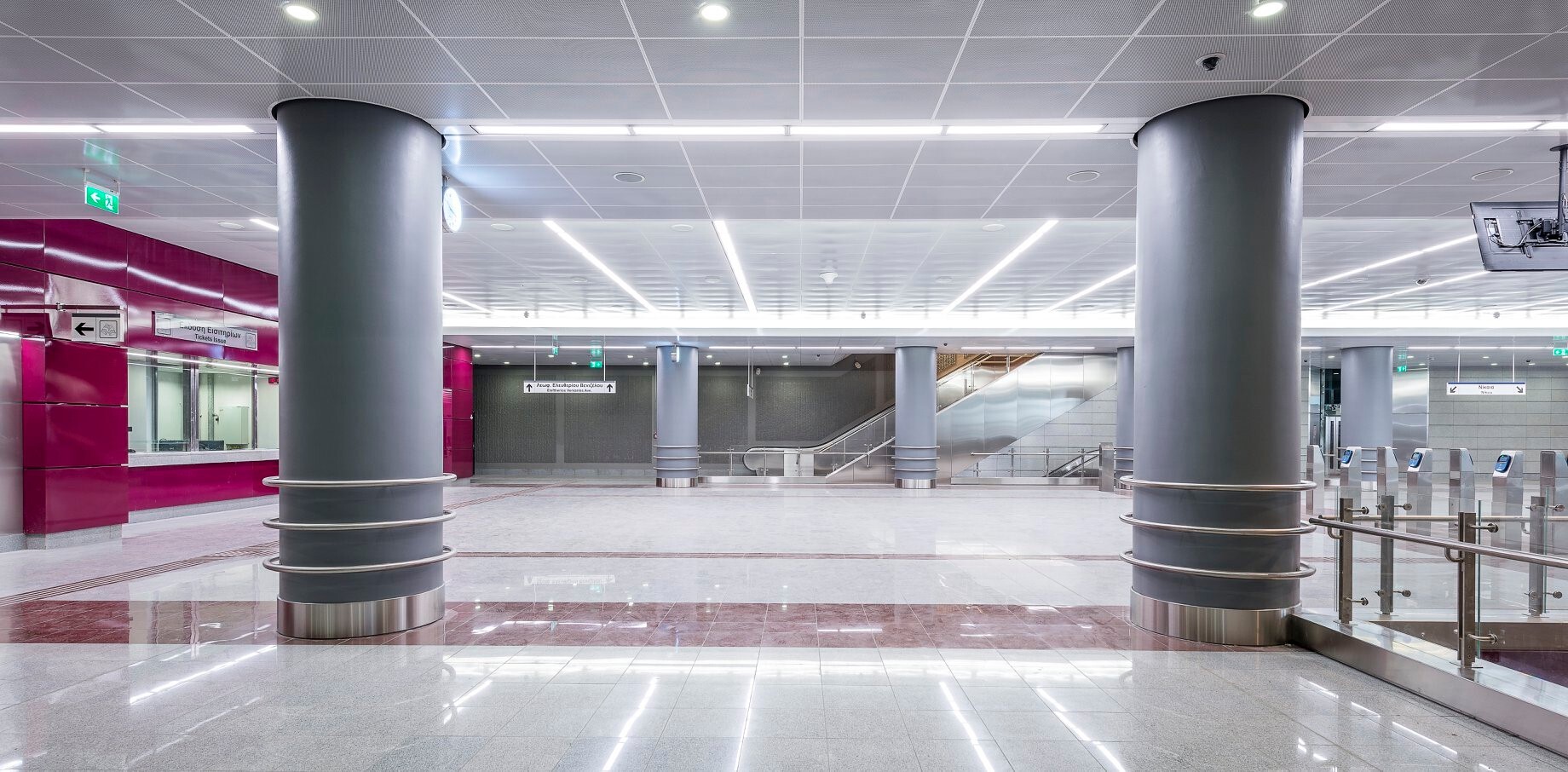 Ο νέος σταθμός του μετρό Αγία Βαρβάρα βρίσκεται στη Γραμμή 3