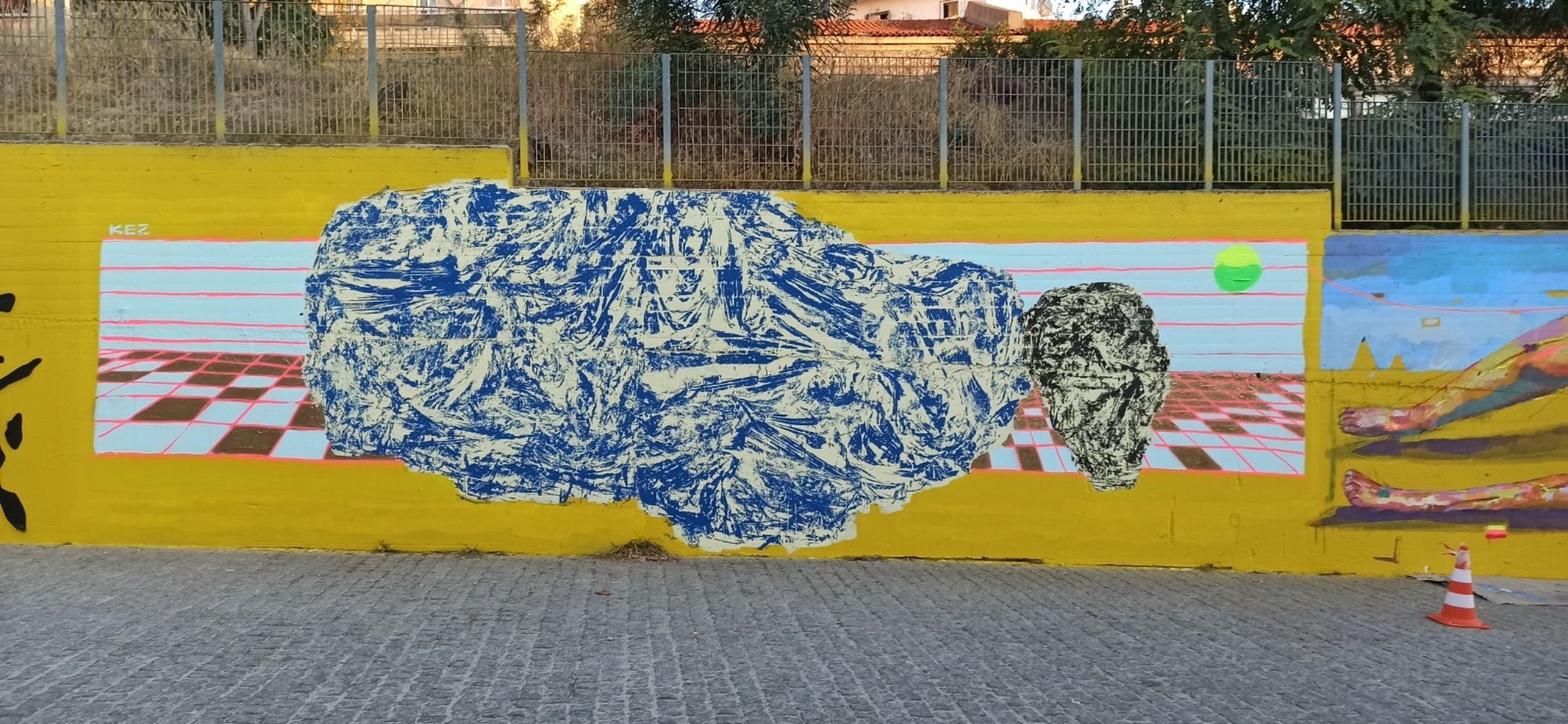 To νέο γκράφιτι της Αθήνας