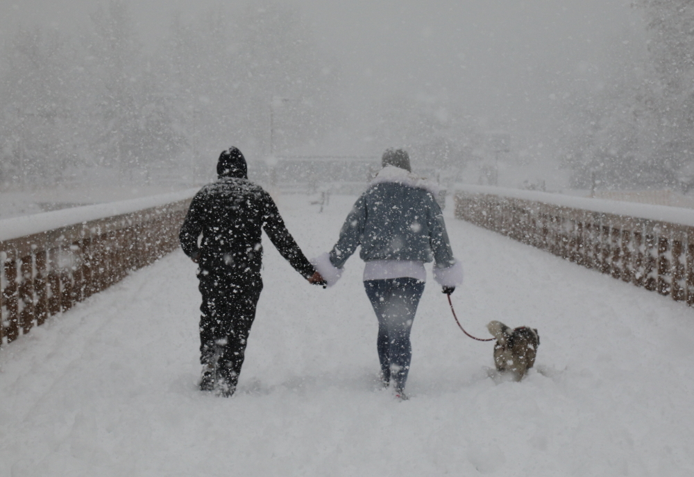 Χιονισμένη Αθήνα