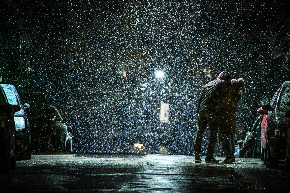 Χιονισμένη Αθήνα