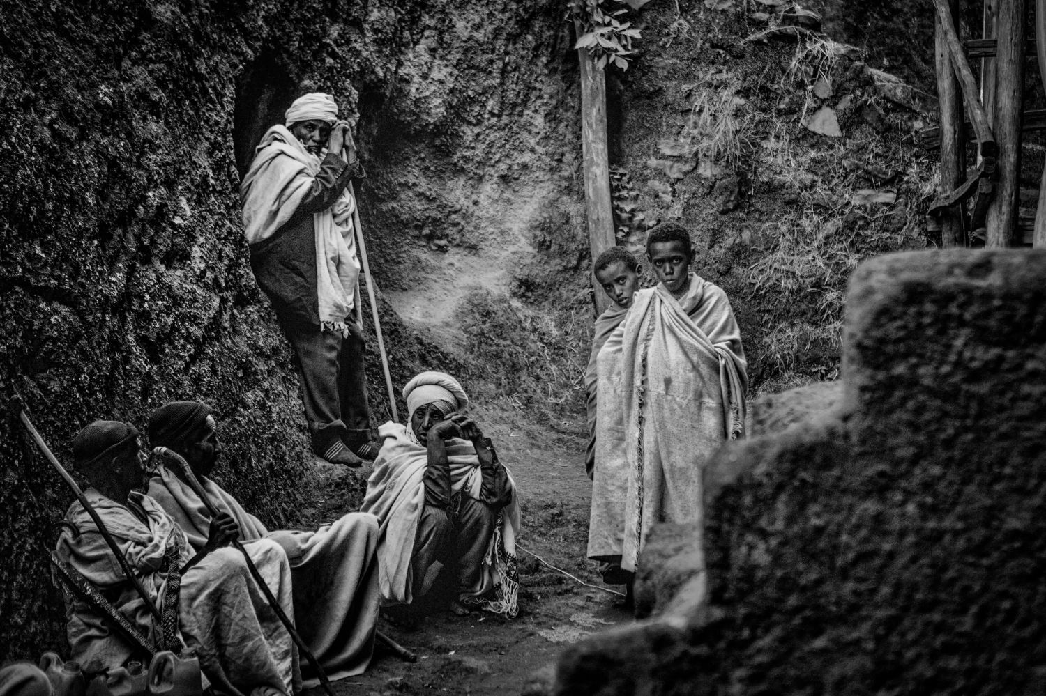 Φωτογραφία του Βασίλη Αρτίκου από τη Lalibela της Αιθιοπίας