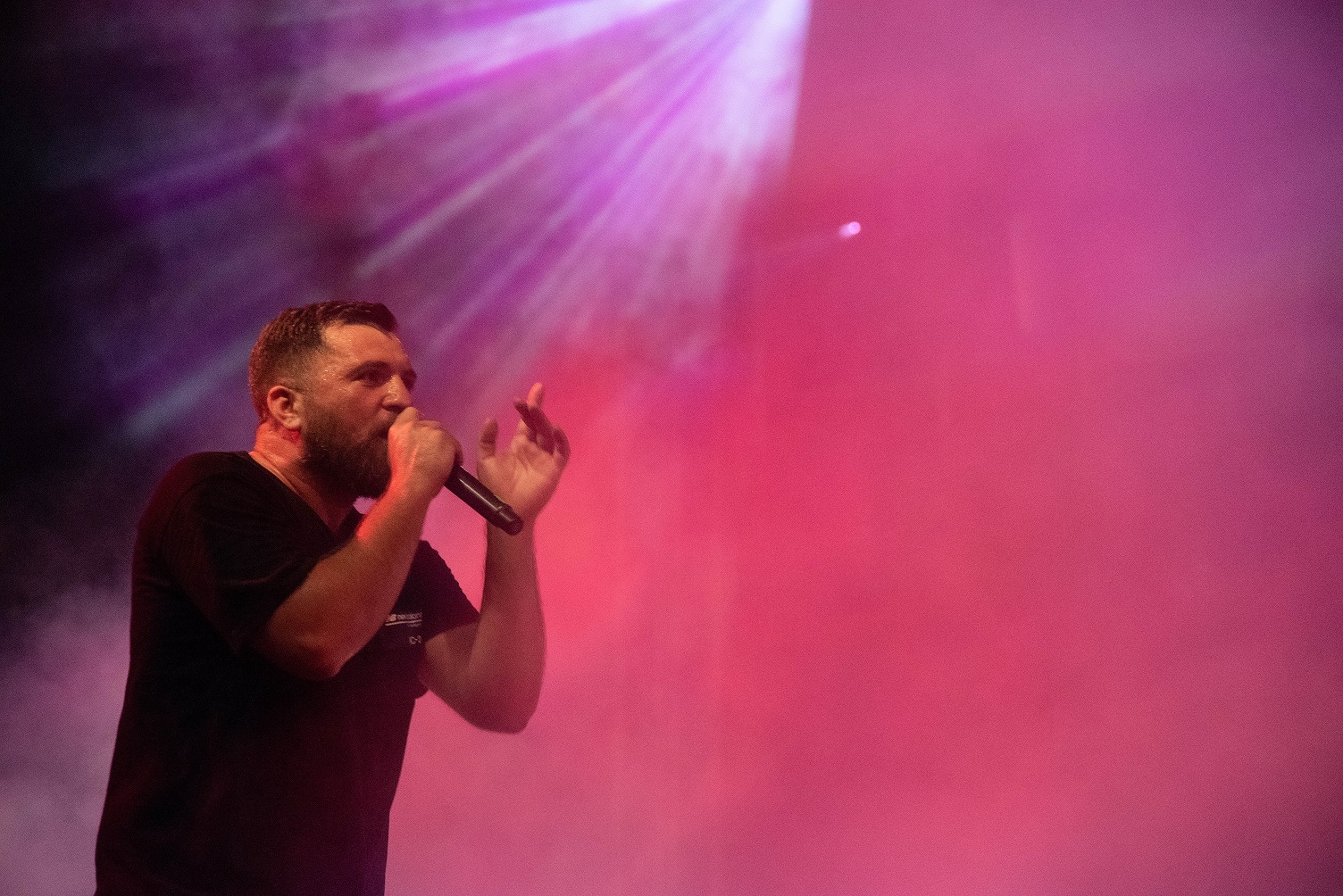 Anser - Στιγμιότυπο από hip hop συναυλία στο Κατράκειο Θέατρο Νίκαιας