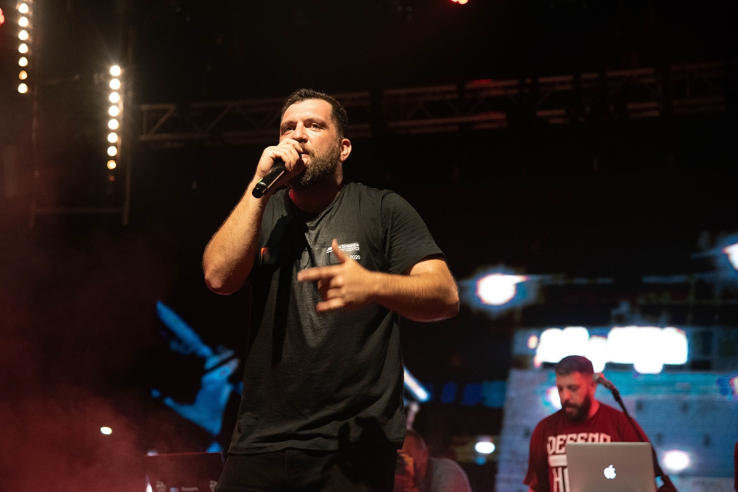 Anser - Στιγμιότυπο από hip hop συναυλία στο Κατράκειο Θέατρο Νίκαιας