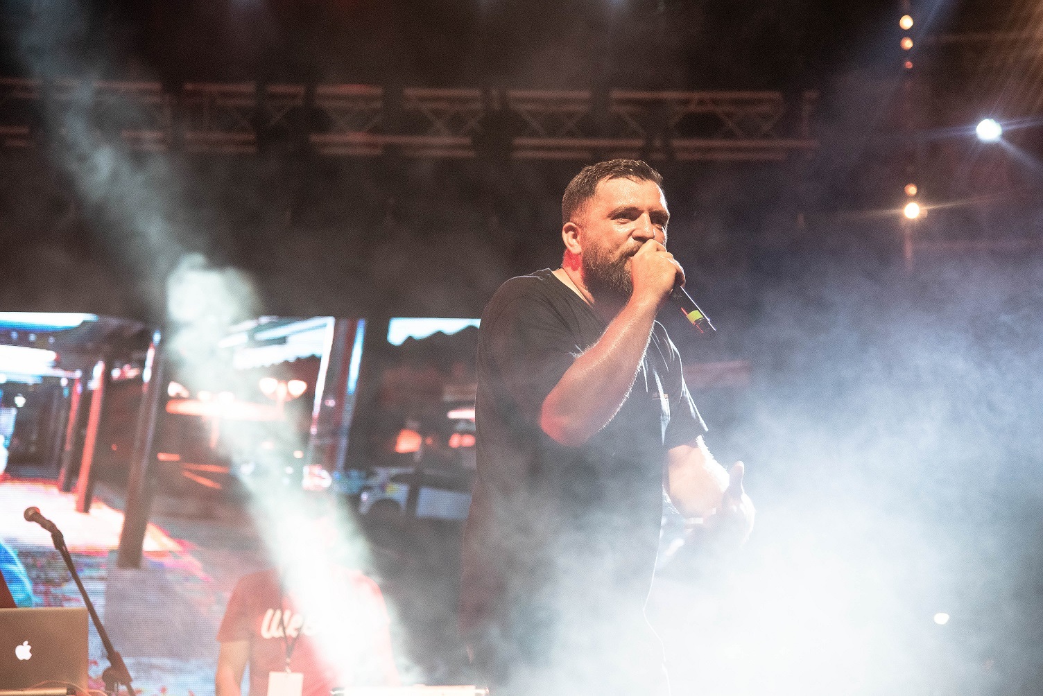 Anser - Στιγμιότυπο από hip hop συναυλία στο Κατράκειο Θέατρο Νίκαιας