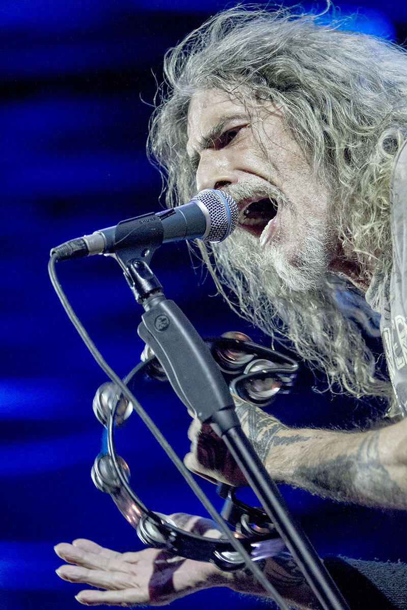 Στιγμιότυπο από τη sold out συναυλία των Nightstalker στην Τεχνόπολη