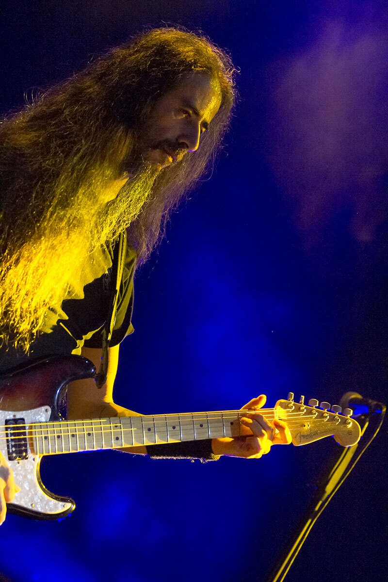 Στιγμιότυπο από τη sold out συναυλία των Nightstalker στην Τεχνόπολη