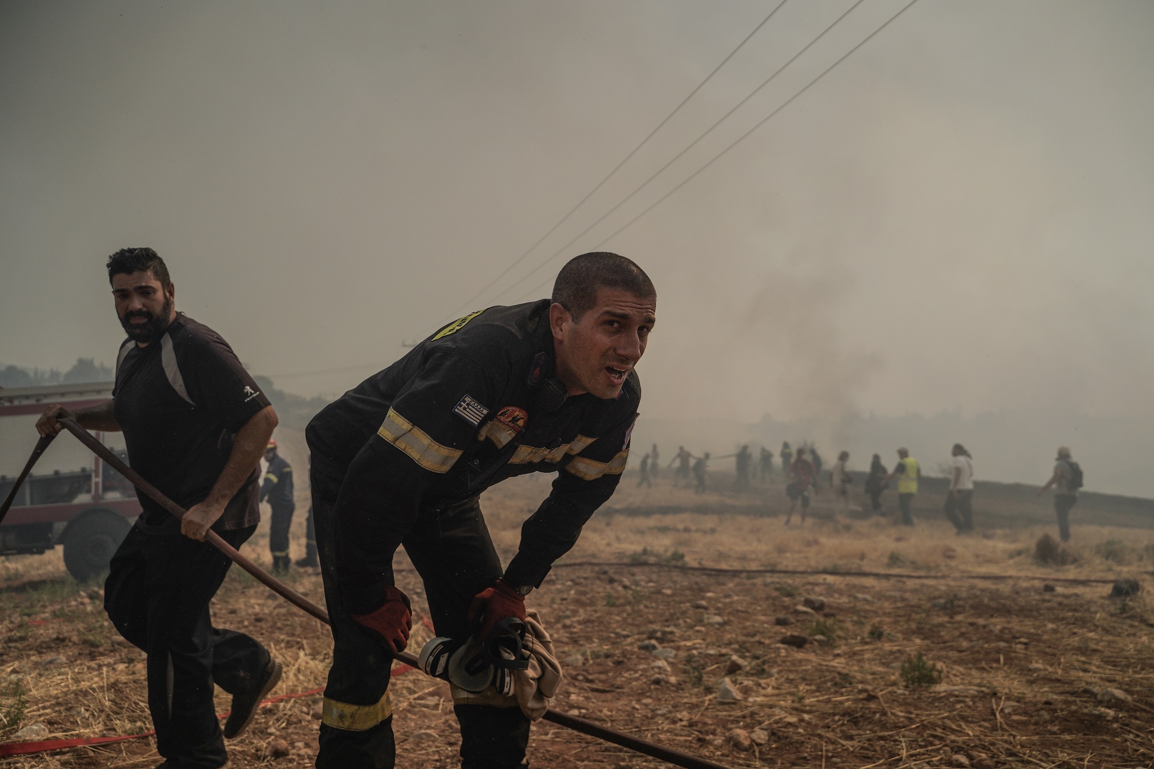 Πυρκαγιά στον Άγιο Στέφανο