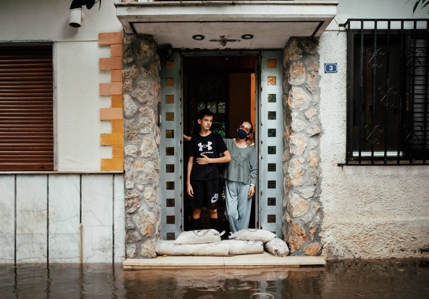 Κακοκαρία «Μπάλλος»: Οι πλημμύρες του Κολωνού από τον φωτογράφο Θοδωρή Ρήγο