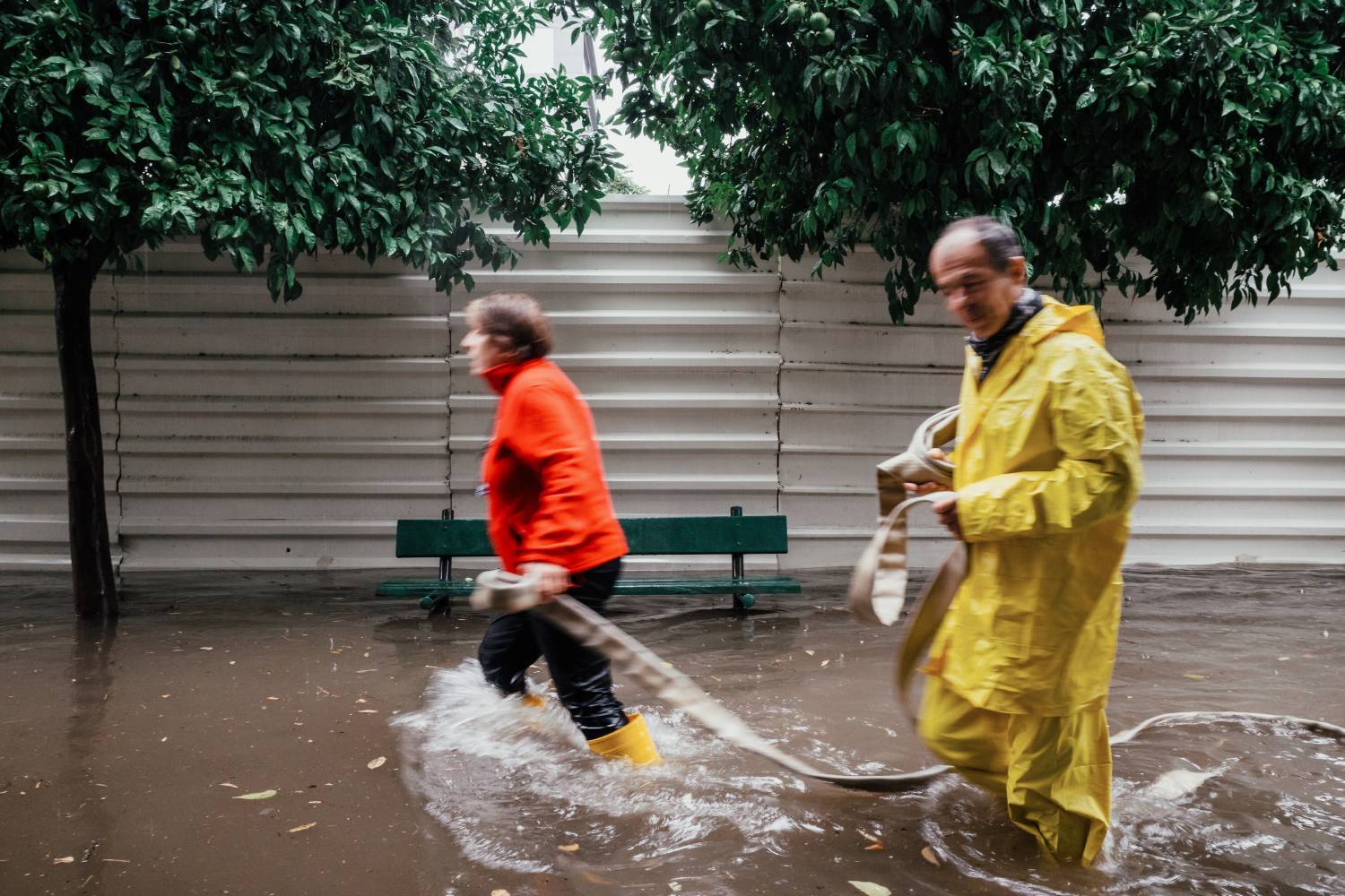 Κακοκαρία «Μπάλλος»: Οι πλημμύρες του Κολωνού από τον φωτογράφο Θοδωρή Ρήγο